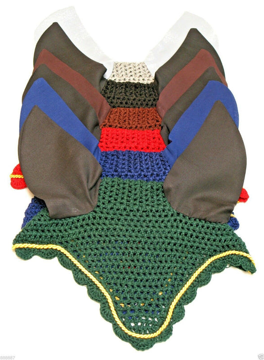 Gee Tac Fly Veil/Ear Bonnet COMPETITION Crochet FLY MASK