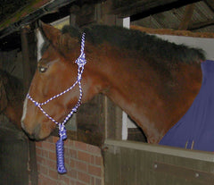 Gee Tac Hi Viz Natural Horsemanship Rope Halter Head Collar